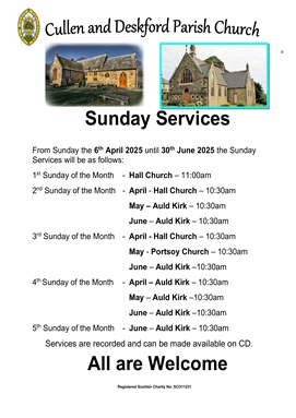 Easter service cullen church